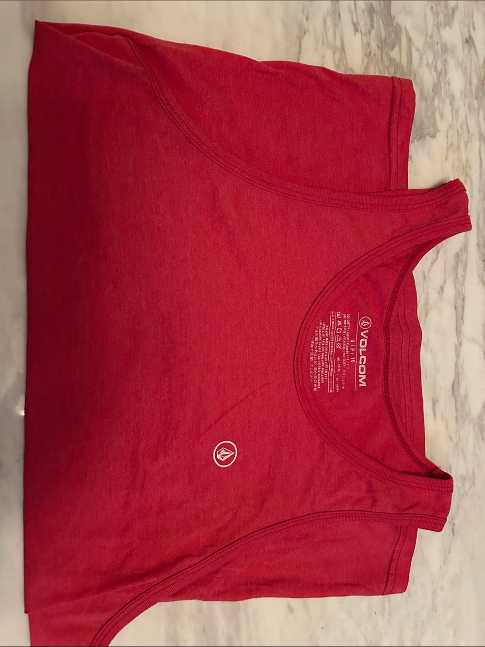 Volcom Red Girls' Racerback Tank Top